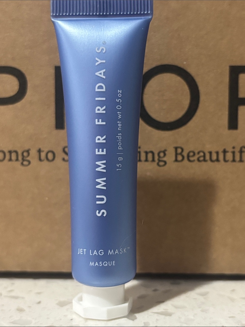 Summer Fridays Jet Lag Mask - Blue Hydrating Face Mask